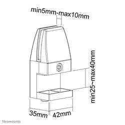 Neomounts desk clamp set (2 pcs) image 7